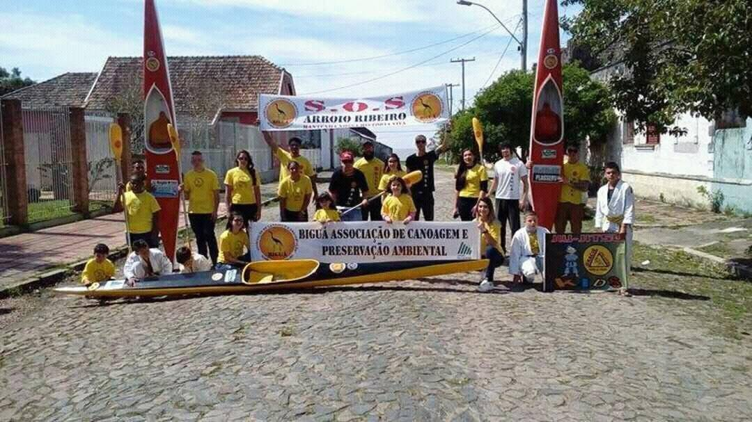Equipe da Associação Biguá